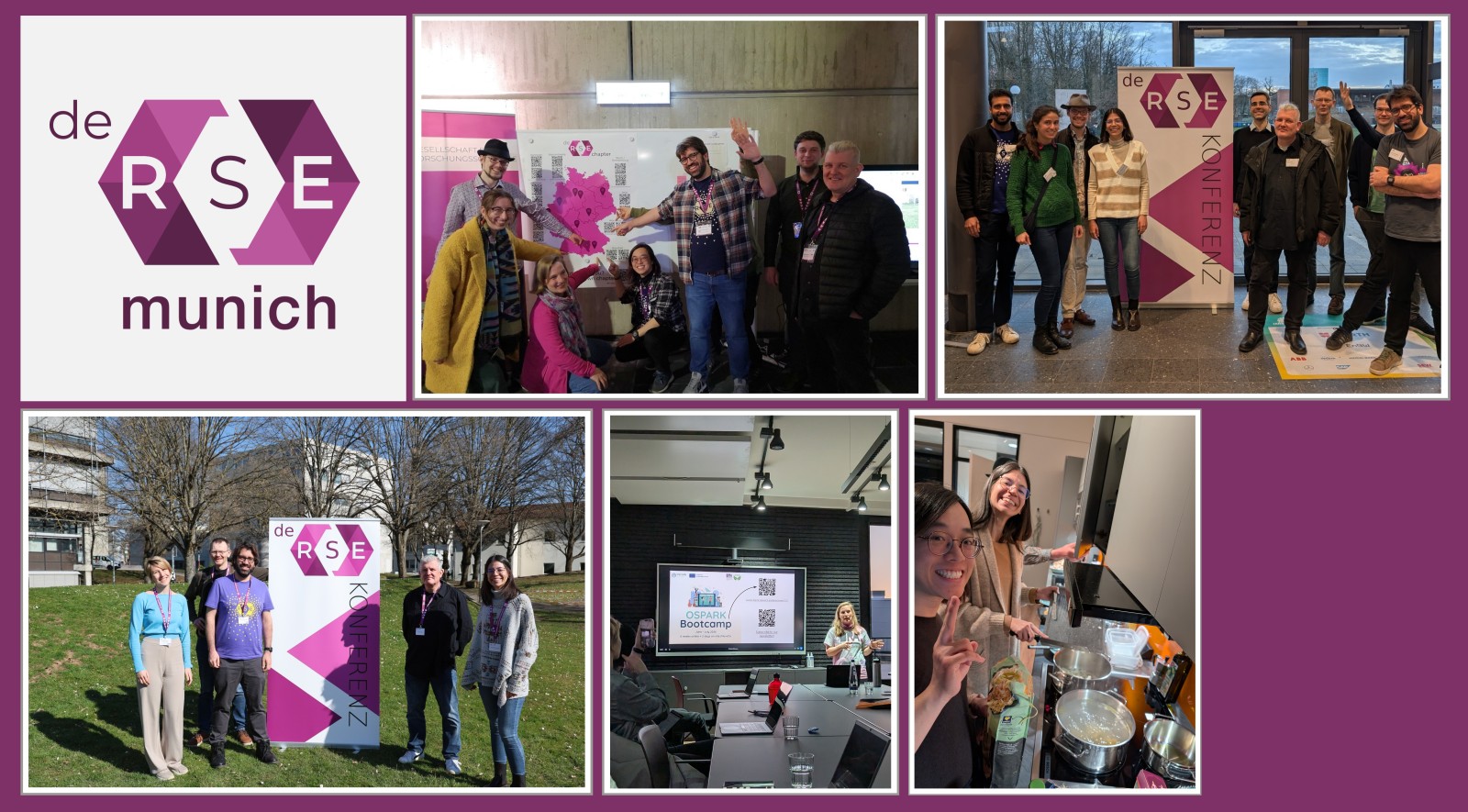 Photos of the de-RSE Munich chapter